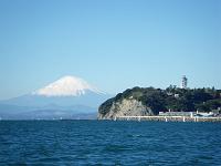  富士と江ノ島